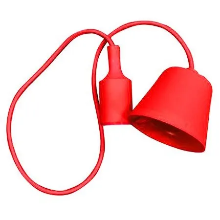 Pendul tavan rosu 1M, E27 V-TAC SKU-3480