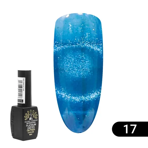 Oja Semipermanenta Cat Eyes Platinum, 17