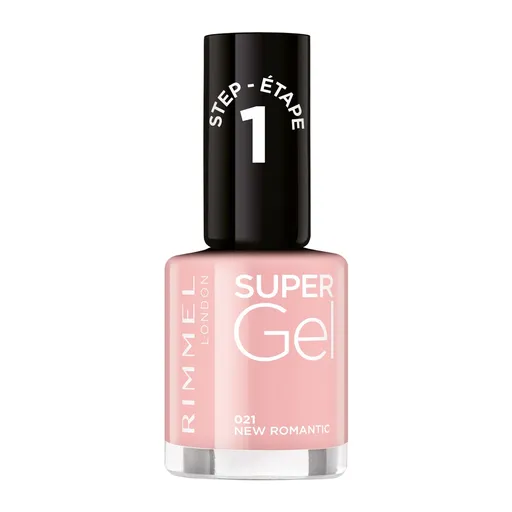 Rimmel Gel lac pentru unghii Super Gel (Nail Polish) 12 ml 021 New Romantic