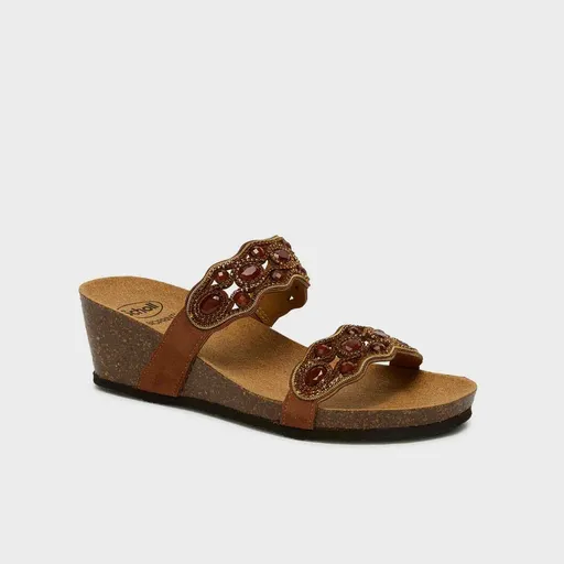 Papuci Scholl Lerici maro, mărimea 40, 40 EU