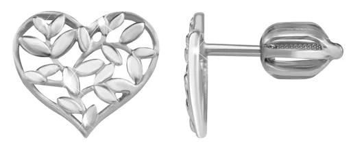 Soliter Cercei din argintInimă 431 001 02762 04