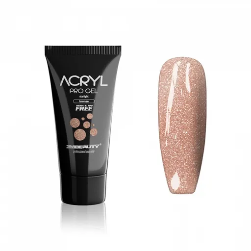 Acryl Pro Gel 2M Hema Free Starlight Bronze - 30g