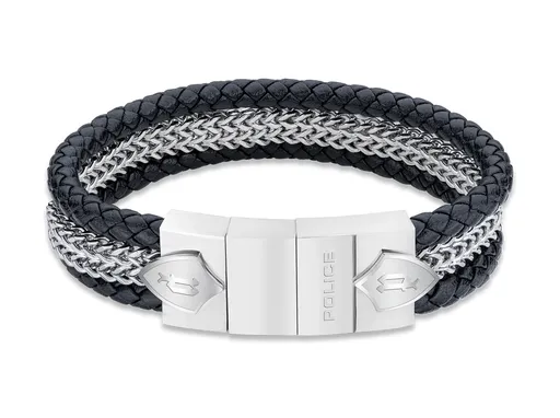 Police Brățară fashion din piele pentru bărbați Lance PEAGB2119801