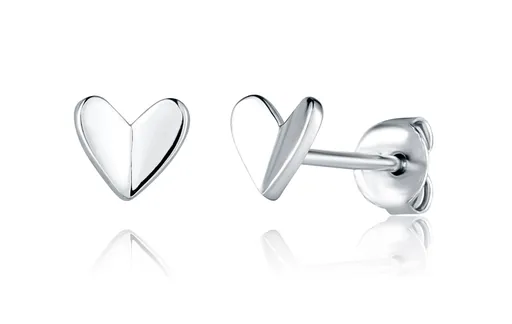 JVD Cercei in formă de inimă din argint SVLE2952X61BI00