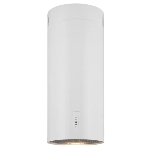 Klarstein Bolea, hota tip insulă, Ø38cm, mod de recirculare/extracție a aerului, 600m³/h, LED, inclusiv filtre de cărbune activ