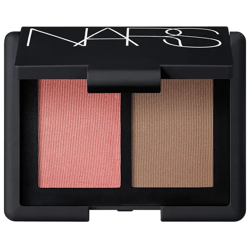 NARS Mini Duo Set autobronzant și blusher mini culoare ORGASM/LAGUNA 5 g