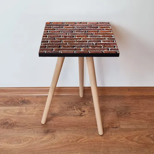 Masuta, Hanah Home, Shp372, 35x42x35 cm, Maro/Alb