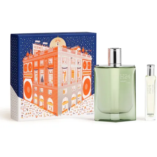 HERMÈS H24 Herbes Vives Eau de Parfum Set set cadou pentru bărbați
