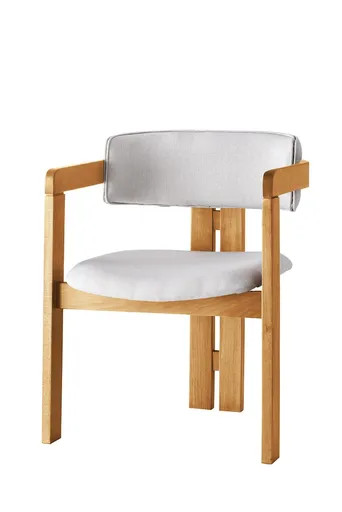 Scaun, Hanah Home, CO-044, Crem / Stejar