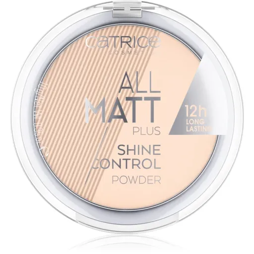 Catrice All Matt Plus pudra matuire culoare 010 Transparent 10 g