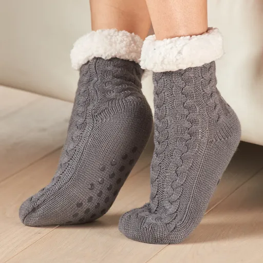 1 pereche de șosete anti-alunecare