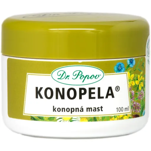 Dr. Popov Herbal ointments Konopela unguent din cânepă pentru piele uscata 100 ml