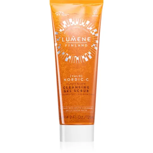 Lumene Nordic-C [VALO] Clear Glow gel exfoliant pentru strălucirea și netezirea pielii 125 ml
