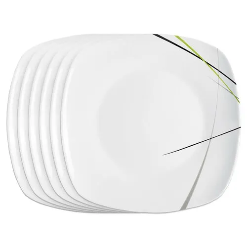 Farfurie de desert Orion GREEN, 6 buc
