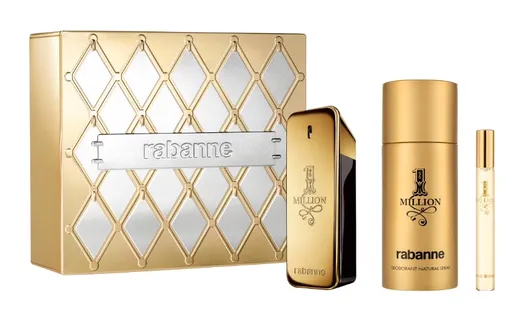 Rabanne 1 Million EDT 100 ml + Deodorant Spray 150 ml + EDT 10 ml