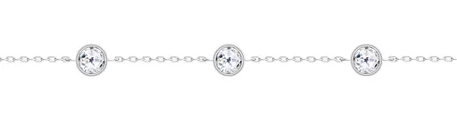 Preciosa Elegant Brățară modernă din argint Tender Secrets zirconiu cubic Preciosa 5340 00