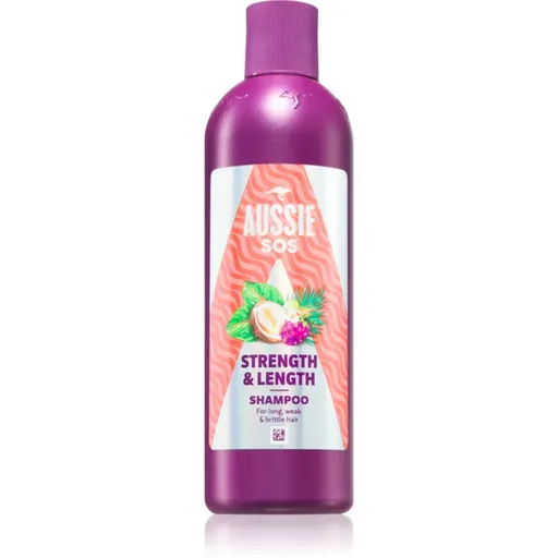 Aussie SOS Strength & Length sampon fortifiant pentru păr lung 300 ml