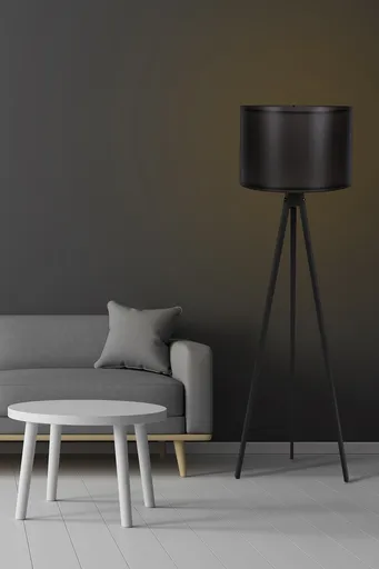 Lampadar, 120, FullHouse, 38 x 145 cm, 1 x E27, 60W, negru