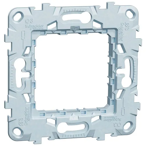 Rama suport 2M Zamak Schneider Noua Unica NU7002 alb, bej, antracit, aluminiu