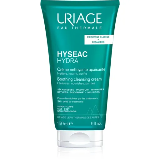 Uriage Hyseac Hydra Soothing Cleansing Cream crema de curatare cu efect de calmare pentru pielea cu imperfectiuni 150 ml