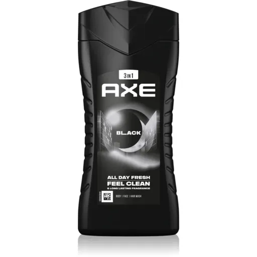 Axe Black gel de dus pentru față, corp și păr 250 ml