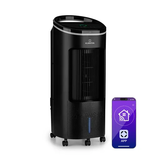 Klarstein IceWind Plus Smart 4-în-1, răcitor de aer, ventilator, umidificator, purificator de aer, control prin aplicație