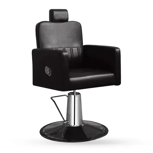 Scaun pentru Coafor - Menoser  - Roma - Negru