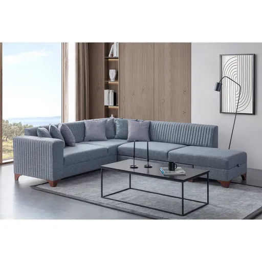 Coltar, Atelier del Sofa, 752EST1373, Frame: 70% HORNBEAM/30% MELAMINE COATED CHIPBOARD, Gri