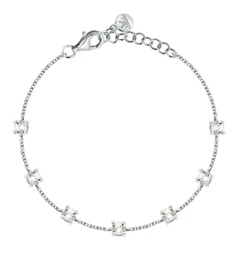Morellato Brățară din argint cu zircon cubic transparent Tesori SAIW292
