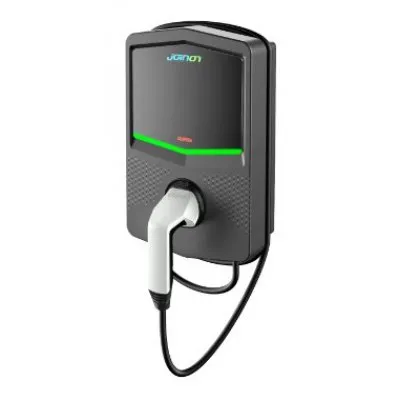 Statie de incarcare auto EV GWJ3011A, cu montaj pe perete, alimentare la 230V, putere maxima de incarcare 4.6kW, 5ml cablu Gewiss GWJ3011A