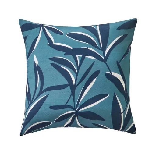 Set de 2 fețe de pernă cu imprimeu cu frunze