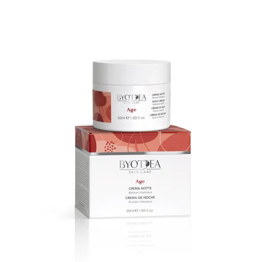 Crema De Noapte Cu Efect Anti-Imbatranire Imbogatita Cu Acid Hialuronic Byotea Age 50ml