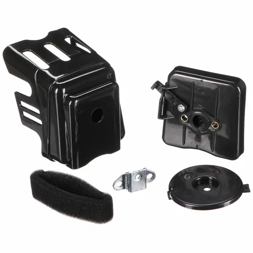 Sixtol Manetă și capac inferior pentru filtrul deaer pentru motocoasă – piesă de schimb, negru