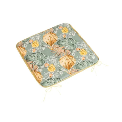 Bellatex Perna Adéla netedă Monstera, trandafirgalben, 40 x 40 cm