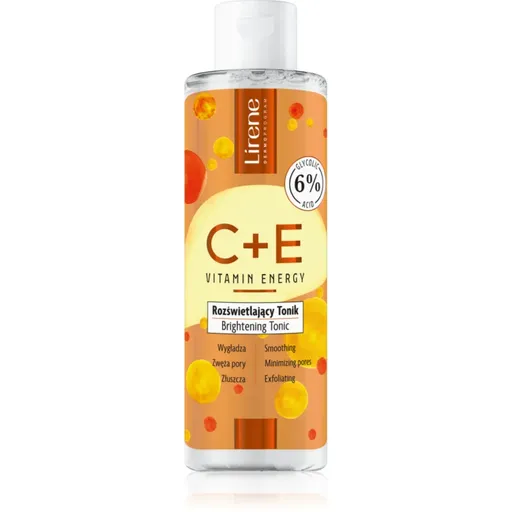 Lirene Vitamin Energy C+E solutie tonica cu efect de iluminare 200 ml