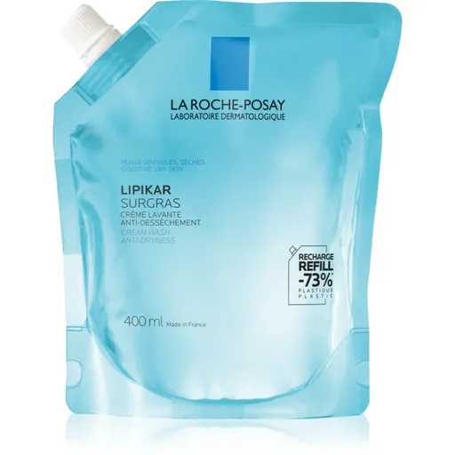 La Roche-Posay Lipikar Surgras cremă pentru duș rezervă 400 ml