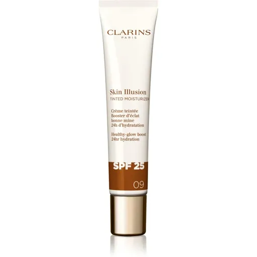 Clarins Skin Illusion Tinted Moisturizer crema tonifianta SPF 25 culoare 09 40 ml