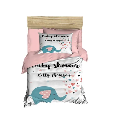 Lenjerie de pat pentru copii, L'essentiel Maison, PH132, Roz