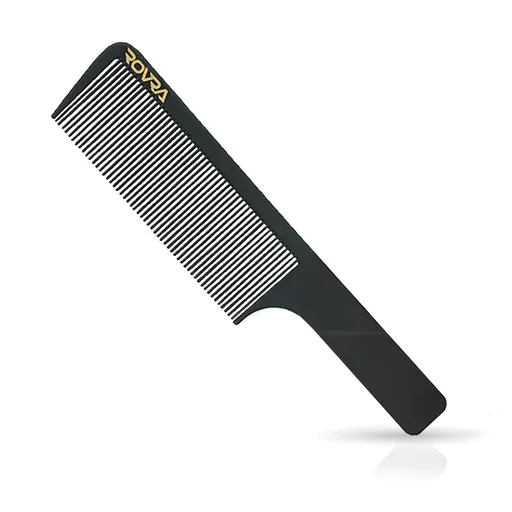 Pieptene Clipper Over Comb - Rovra - Carbon - Negru
