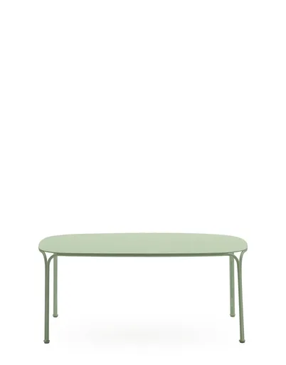 Măsuță Hiray, mai multe variante - Kartell Culoare: gri-verde