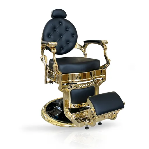 Scaun Frizerie Menoser Montreal - Negru