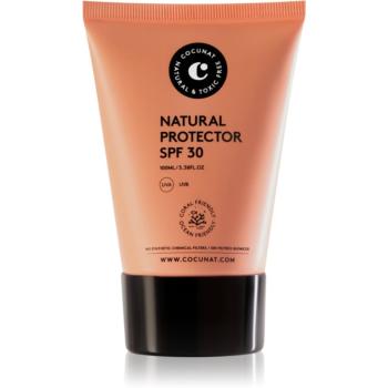 Cocunat Natural Protector crema de corp pentru protectie solara SPF 30 100 ml