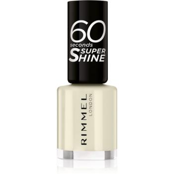 Rimmel 60 Seconds Super Shine lac de unghii culoare 730 Silver Bullet 8 ml