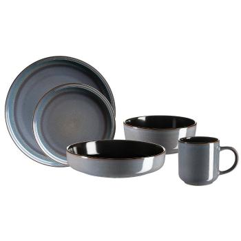 Set de masă Mäser 10 piese ALENIA, albastru