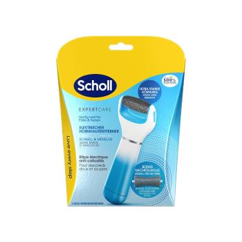 Scholl Pilă electrică pentru picioare + 2 capeterotative Expert Care