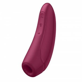 Satisfyer Vibrator pentru stimularea clitorisului Curvy 1+ roșu