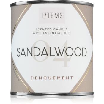 I/TEMS Essential 04 / Sandalwood lumânare parfumată 200 g