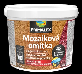 PRIMALEX - Mozaiková omietka oranžová (A) 15 kg (4,5 kg + 5x2,1 kg)