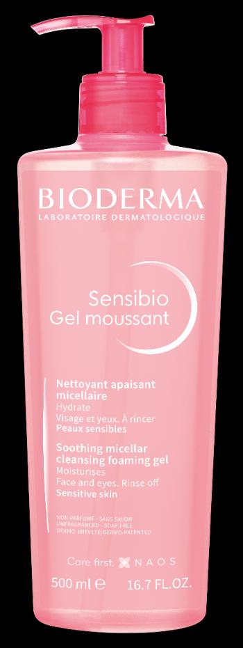 BIODERMA Sensibio Gel Moussant čisticí pěnivý gel pro citlivou pleť 200 ml