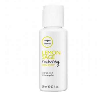Paul Mitchell Șampon energizant pentru păr fin și slab Tea Tree (Lemon Sage Thickening Shampoo) 50 ml